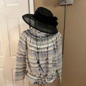 New Theory Off/On Shoulder Top - L